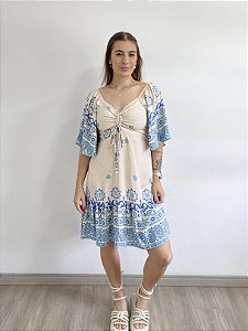 Vestido floral Jasmim