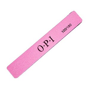 Lixa Opi Quadrada Reta Rosa 100/180 Original Gel Fibra Porcelana Lavável