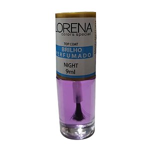 Base Lorena Top Coat Color Special Brilho Perfumado Night 9ml