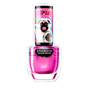 Esmalte Studio 35 Pug Amigao Coleção ILovePets 9ml