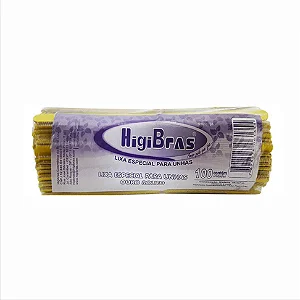 Lixa Rolito 16cm HigiBras 100 Unidades