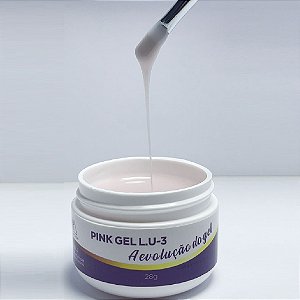 Gel Pink PiuBella LU-3 28g ( Consulte Disponibilidade Para Estoque )