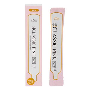 Volia Gel Classic Pink Hard – Sachê 14g