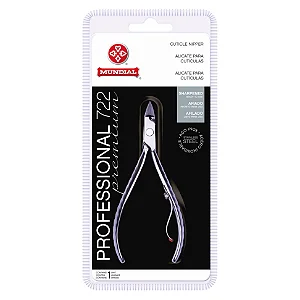 Alicate de Cutícula 722 Professional Aço Inox Mundial