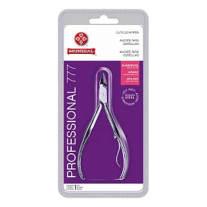 Alicate de Cutícula 777 Professional Aço Inox Mundial