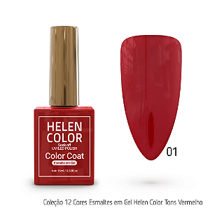 Esmaltes Ellen Color Vermelho 15ml ( Consulte Disponibilidade de Estoque )