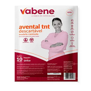 Avental Tnt Descartável 10un Vabene