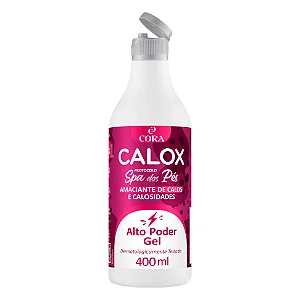 Amaciante de Calos e Calosidades Cora (Calox) Alto Poder Gel 400ml
