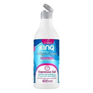 Removedor de Cutículas Cutilagem Europeia Cora (Kinq) Expresso Gel FlipTop 400ml