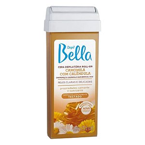 Cera Roll-On Camomila com Calêndula 100g - Depil Bella
