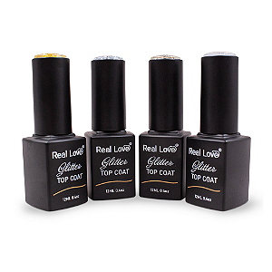 Glitter Top Coat 12ml - Real Love