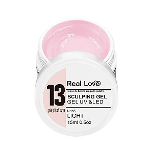 Gel Real Love Pale Pinkish Purple 13 - Linha Light 15ml
