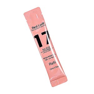 Refil Gel Real Love Nude 17 - Linha Light 15ml