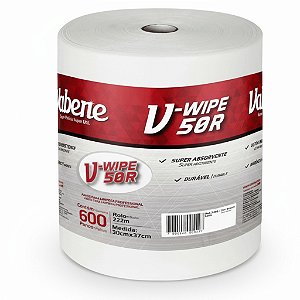 Pano V-Wipe 50R 600un Branco Vabene