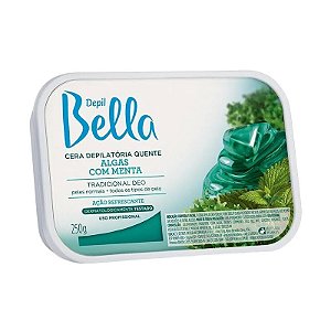 Cera Barra Algas com Menta 250g - Depil Bella