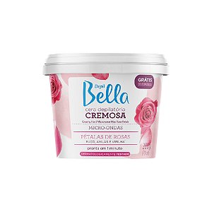 Cera de Microondas Petalas de Rosa 200g Depil Bella