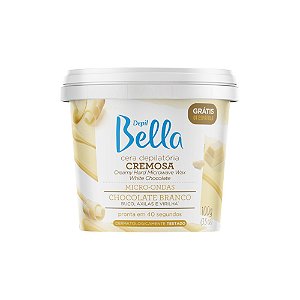 Cera de Microondas Chocolate Branco 100g Depil Bella