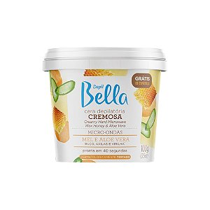 Cera de Microondas Mel e Aloe Vera 100g Depil Bella