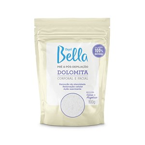 Dolomita Corporal e Facial 800g - Depil Bella
