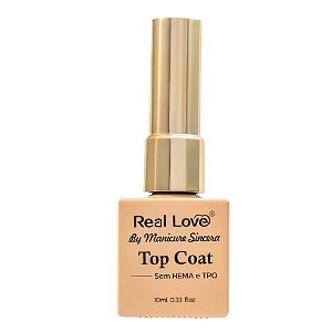 Top Coat Coleção by Manicure Sincera 10 ml - Real Love