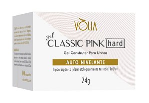 Vólia Gel Classic Pink Hard Secagem Ultra Rápida e Maior Rigidez 24gr