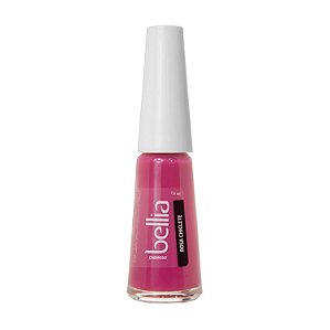 Esmalte Bellia Cremoso Rosa Chiclete Atacado Pacote com 12 (doze)