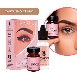 KIT  240 HENNA MARCA MENELA MAIS 28 REMOVEDORES