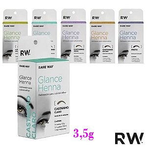 Henna Glance Preto Rare Way  - 6 Unidades Atacado por cor- Pedido Mínimo R$ 600,00 Reais - Cores poden ser mistas.