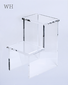 Escada para closet com 2 degraus