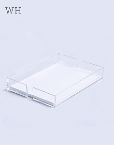 Porta Papel A4 Cristal