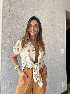 1332 Camisa Onça Lovers Off