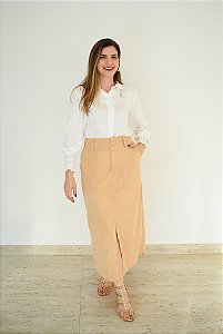 1372 Saia Midi Veludo New York