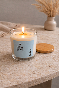 Vela Perfumada Casa Leve Brisa 200mg