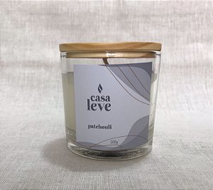 Vela Perfumada Casa Leve Patchouli  200mg