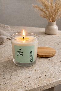 Vela Perfumada Casa Leve Patchouli 200 g