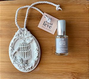 Gesso Perfumado Casa Leve Gaiola/Pássaros