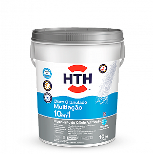 Cloro HTH 10Kg Aditivado 10x1 Mineral Brillance