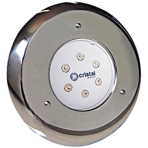 REFLETOR SUPERLED 20W INOX KING CRISTALLED 3m