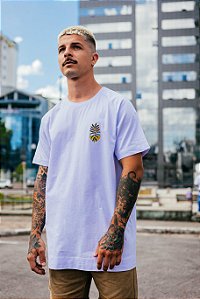 Camiseta Raglan com Estampa