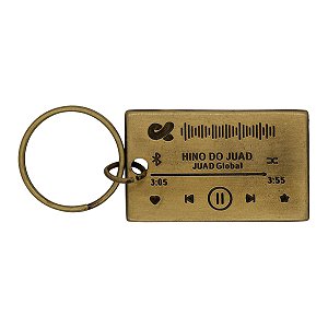 Chaveiro Hino JUAD metal