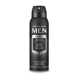 Desodorante Aerosol Para Os Pés Men Sport 125ml