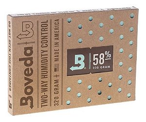 Controlador de Úmidade Boveda 58% 320 Gramas