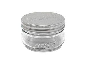Raw Mason Jar display 6 oz