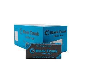 Piteira Black Trunk White Tips L