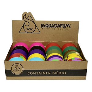 Container De Silicone Medio Squadafum