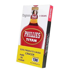 Charuto Phillies Titan Cognac