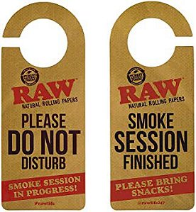Placa DO NOT DISTURB RAW