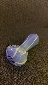 Pipe Squadafum Glass Full Collor Azul Fraco 1014