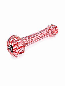 Pipe Squadafum Glass Inside Color Line Vermelho 1013