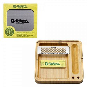 Bandeja G-ROLLZ  Travel Bamboo 15x14.5cm
